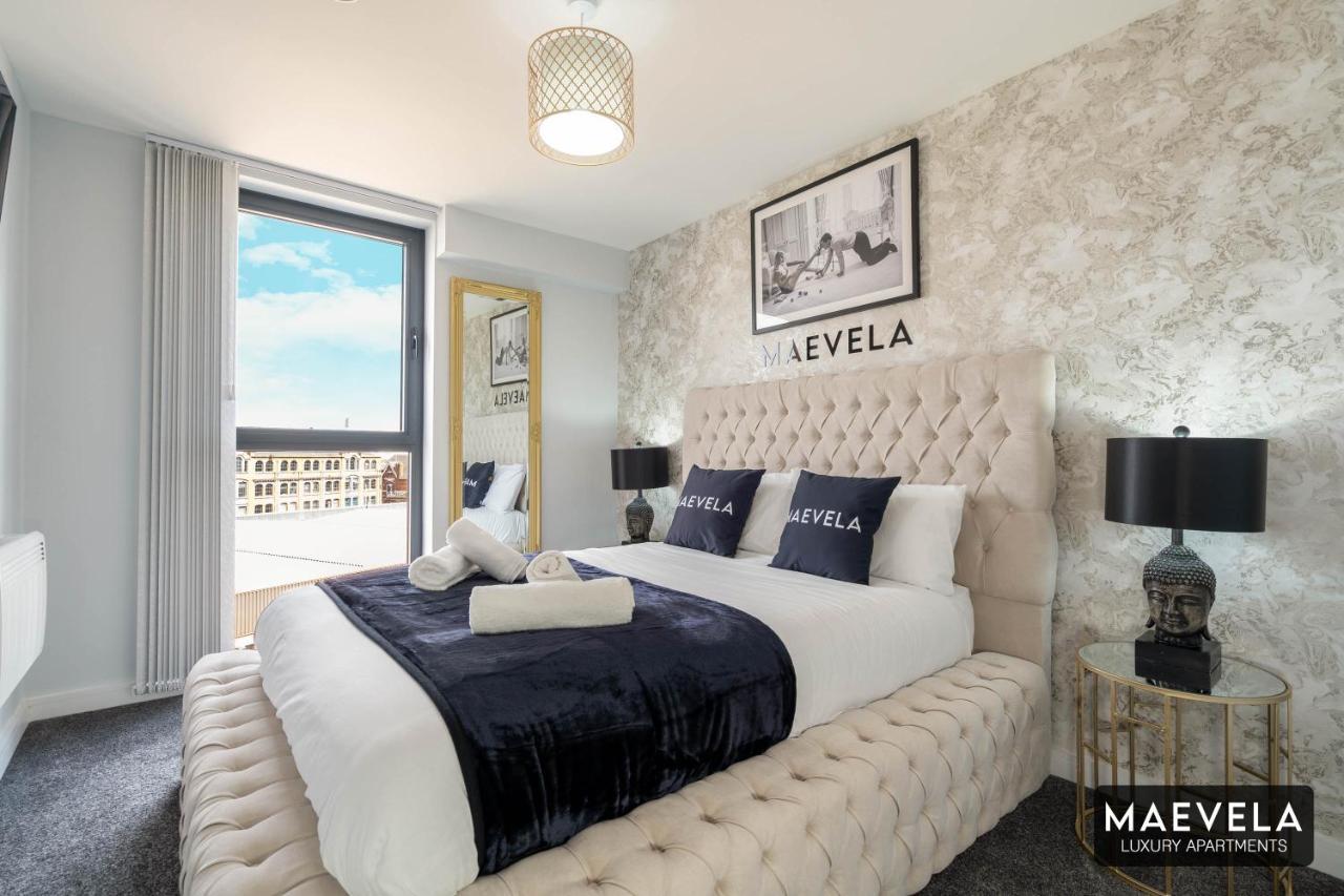 Maevela Apartments - Luxury Top Floor Penthouse - With Parking - 2 Bedroom New Build Apartment ✪ City Centre, Digbeth ✓ With Huge Patio Sliding Doors - City View - Rooftop Terrace - Ps4 & Smart Tv'S Birmingham Ngoại thất bức ảnh
