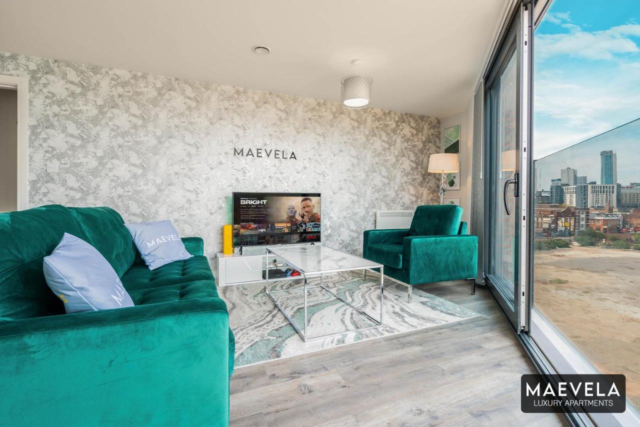 Maevela Apartments - Luxury Top Floor Penthouse - With Parking - 2 Bedroom New Build Apartment ✪ City Centre, Digbeth ✓ With Huge Patio Sliding Doors - City View - Rooftop Terrace - Ps4 & Smart Tv'S Birmingham Ngoại thất bức ảnh